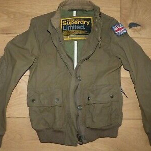SUPERDRY LIMITED EDITON Military Bomber Jacket S - Picture 7 of 7